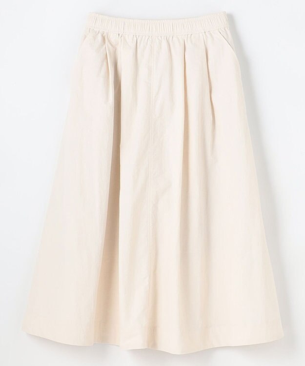 ANY L 【2SET】バイカラーポロニット×スカートセット ブラウン×エクリュ