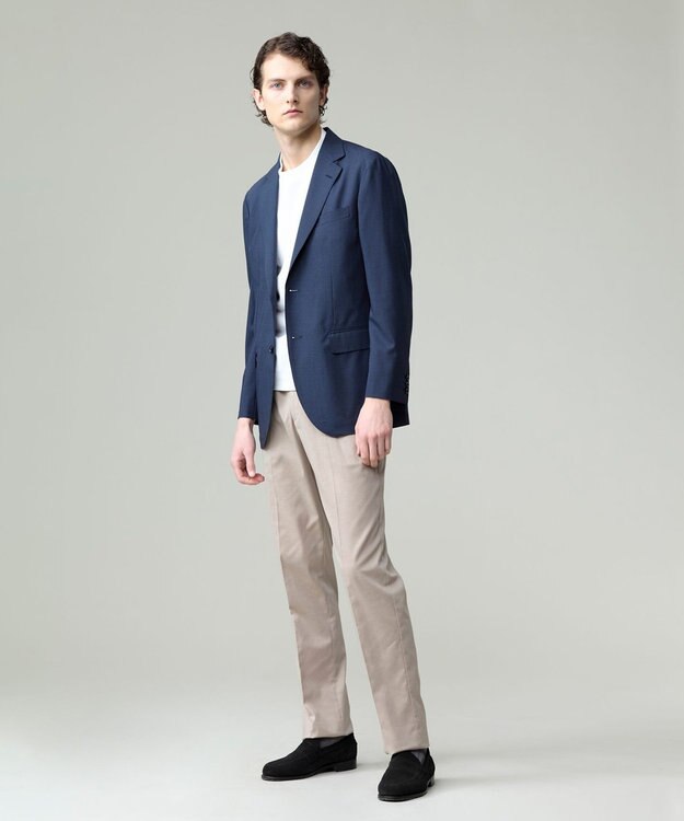 J.PRESS MEN 【WEB・一部店舗限定】フェザーライトタッチ ジャケット ネイビー系4