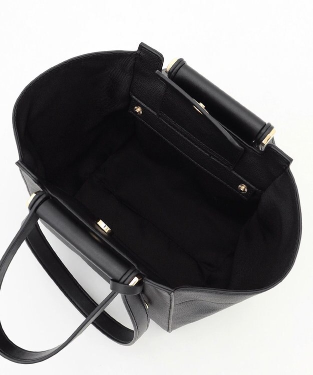 組曲 2wayハンドルスモールハンドバッグ ブラック系