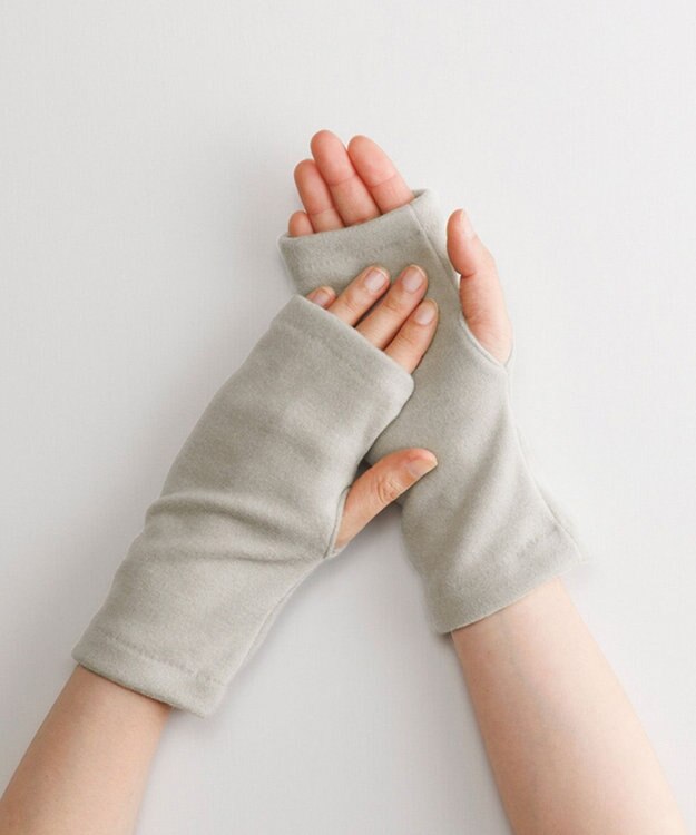 ORuKuBET moist  - ella【 保湿・抗菌・吸湿発熱・日本製】 ライトグレー