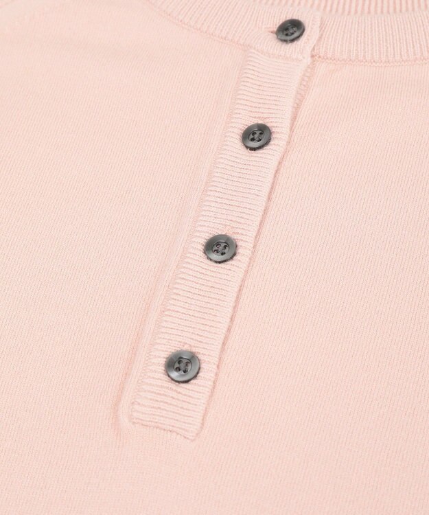 AMERICAN HOLIC バイパチ2WAYヘンリーネックニットプルオーバー Pink