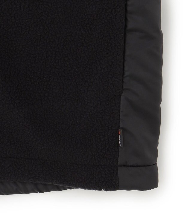 UNFILO MENS 【男女兼用】ポーラテック ボアベスト ブラック