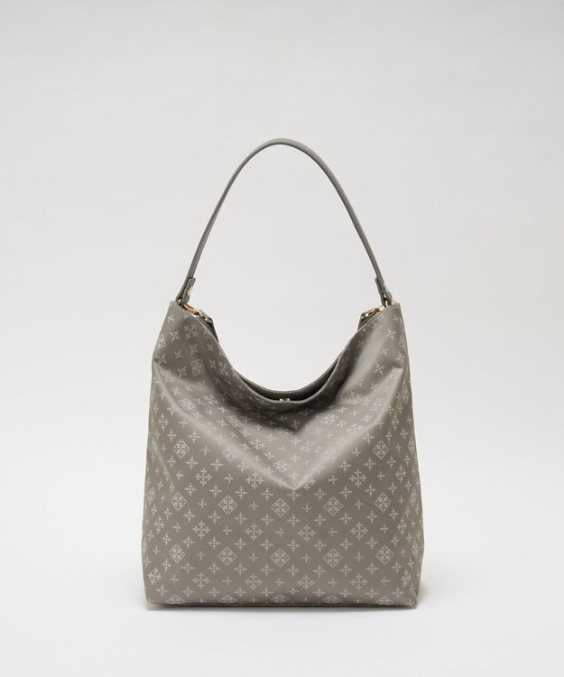 russet ナイロンジャガード2WAYショルダーバッグ(CE-1622) N.Gray