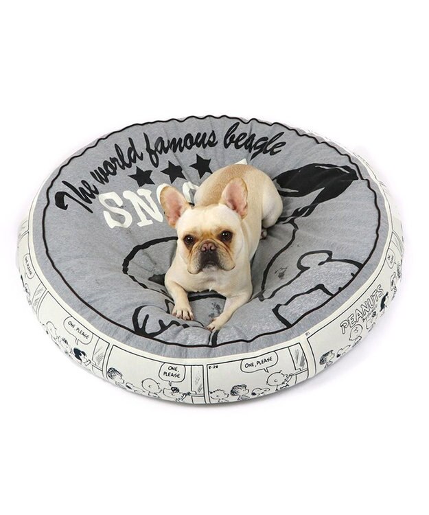 PET PARADISE スヌーピー クッション （90cm） 《ハッピーダンス柄》 ハッピーダンス柄