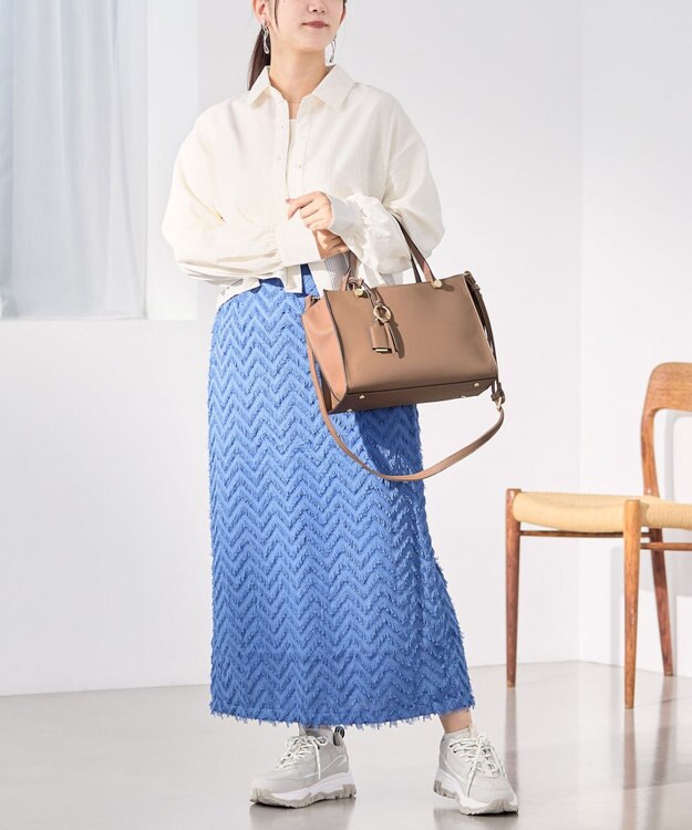 ACE BAGS & LUGGAGE Jewelna Rose セイディ・トートバッグ ミドルサイズ 16143 ジュエルナローズ グレージュ