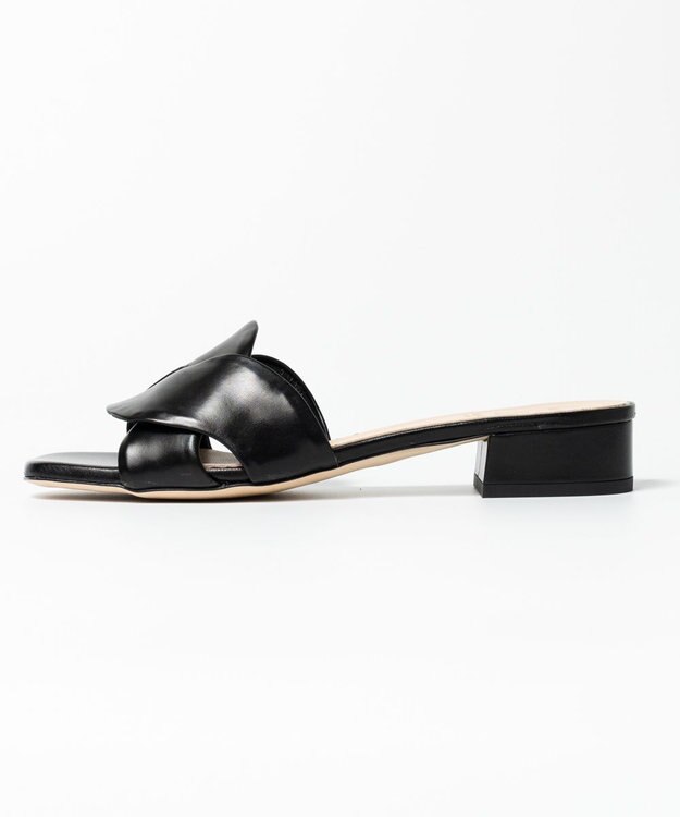 BONTRE 【LucaGrossi/ルカグロッシ】ウェービングサンダル ブラック