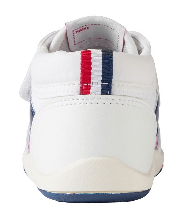 MIKI HOUSE HOT BISCUITS 【13-15.5cm】 スポーティ セカンド ベビーシューズ 白