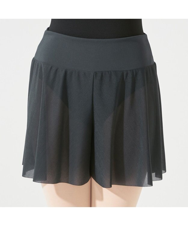 Chacott キュロットスカート ボトルグリーン