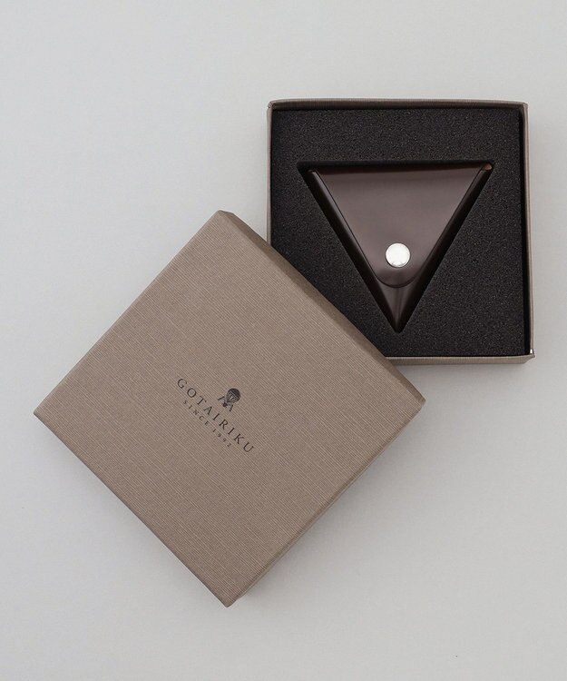 GOTAIRIKU 【希少コードバン】コインケース ダークブラウン系