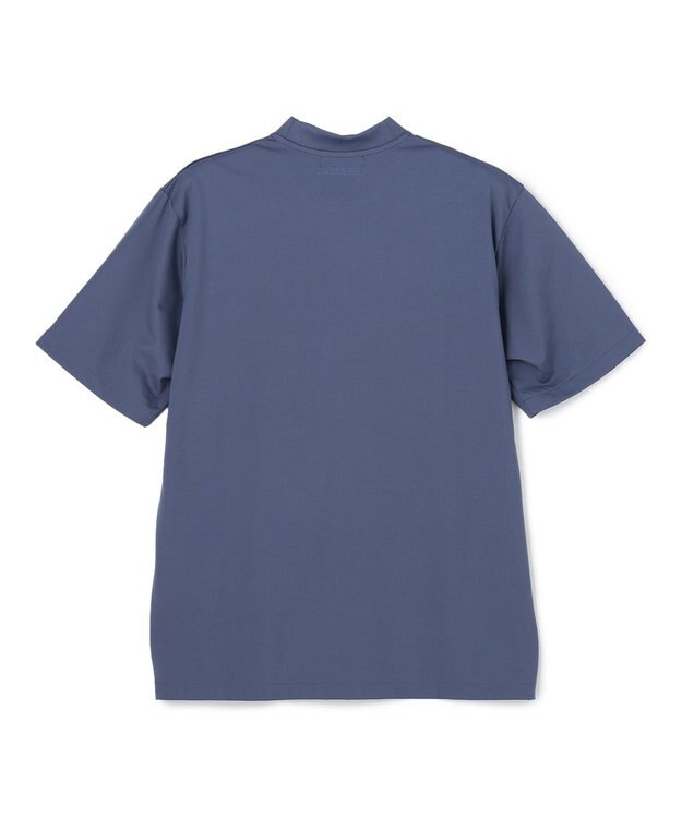 JOSEPH HOMME 新色追加【機能素材】ハイゲージベアスムース　モックネックＴシャツ ダルブルー系