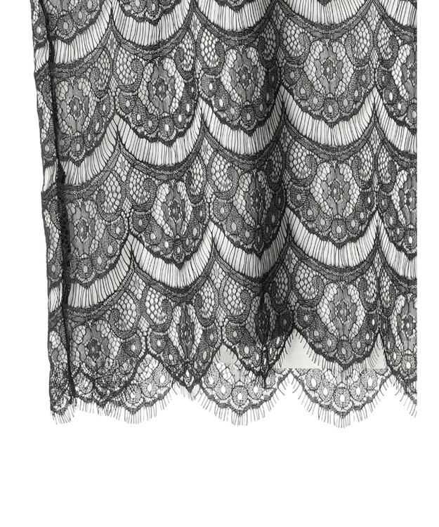 earth music&ecology ＳＥＴ２点レースキャミソール＋ＴＥＥ Black