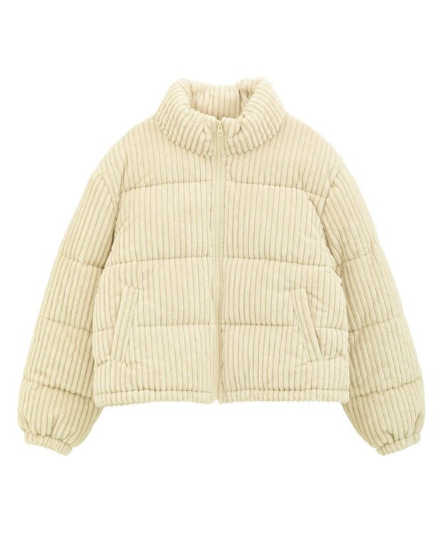 Green Parks ・ｓｗｉｎｇ　ｂｙ　ワイドコールスタンドブルゾン Light Beige