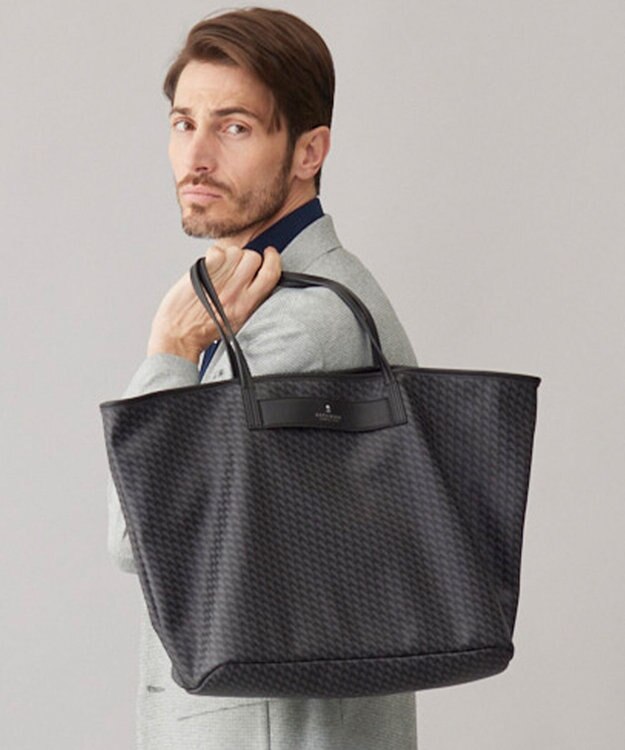 GOTAIRIKU 【ビジネスカジュアルに最適】オリジナル 3WAYトートバッグ ダークブラウン系8