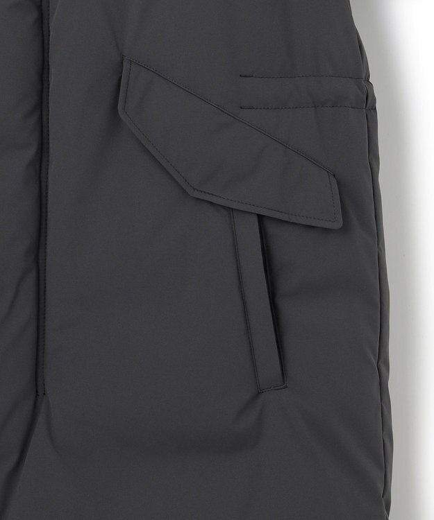 J.PRESS MEN 【WEB・一部店舗限定】ストレッチタフタ ダウンモッズパーカー グレー系