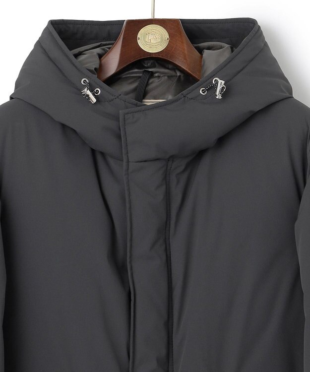 J.PRESS MEN 【WEB・一部店舗限定】ストレッチタフタ ダウンモッズパーカー グレー系