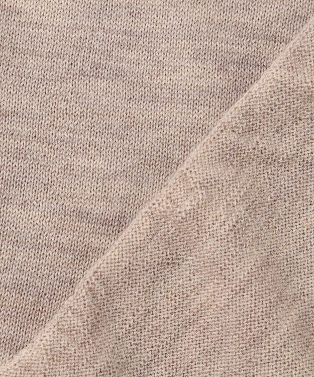 J.PRESS LADIES トリムツイン ニット ベージュ系