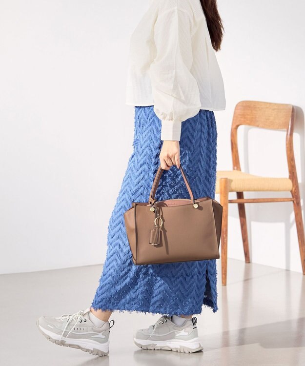 ACE BAGS & LUGGAGE Jewelna Rose セイディ・トートバッグ ミドルサイズ 16143 ジュエルナローズ グレージュ