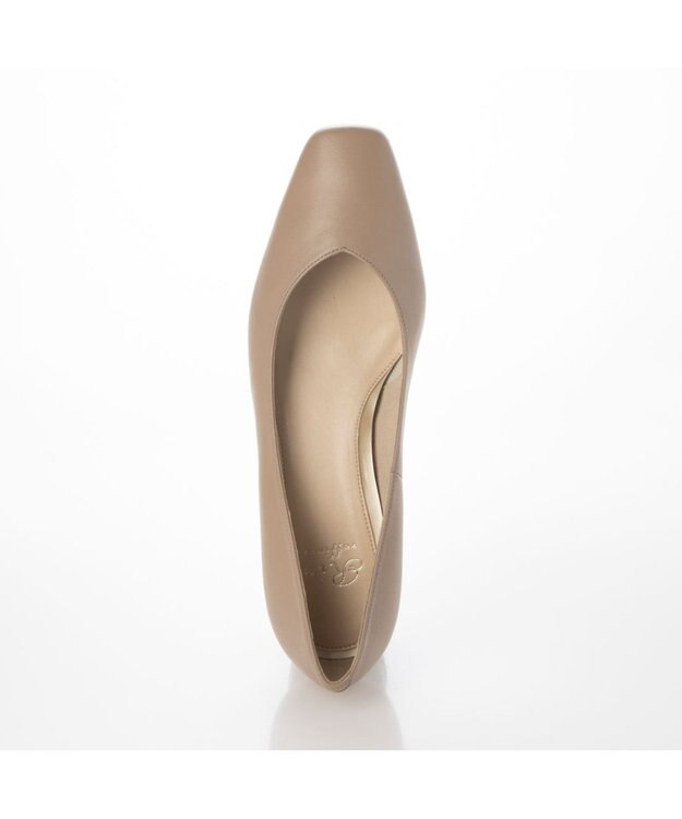 Riz raffinee <Riz raffinee>スクエアトゥプレーンパンプス ベージュ