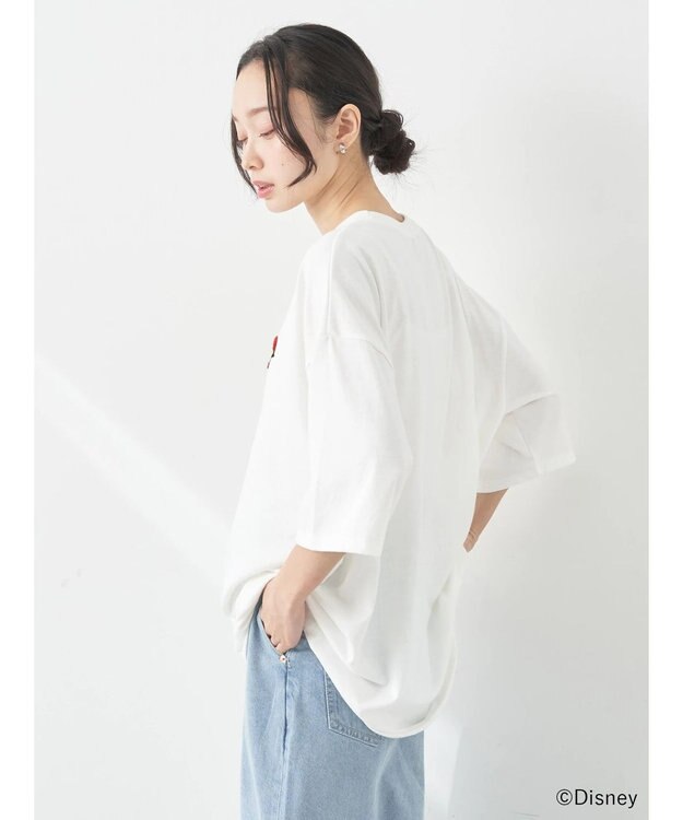 earth music&ecology Ｇｏｏｆｙ＆Ｍａｘ／フロントアートＢＩＧＴｅｅ White