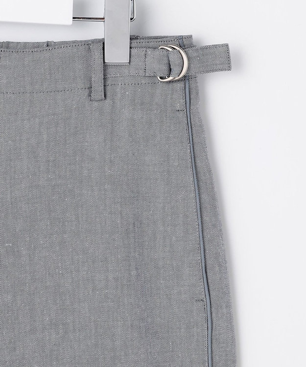 J.PRESS LADIES S TCリネン ドライツイル ストレート パンツ グレーシャンブレー系