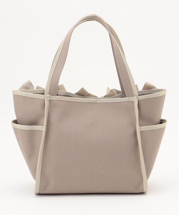 TOCCA OCTUPLE RIBBON TOTE M トートバッグ M ライトグレー系