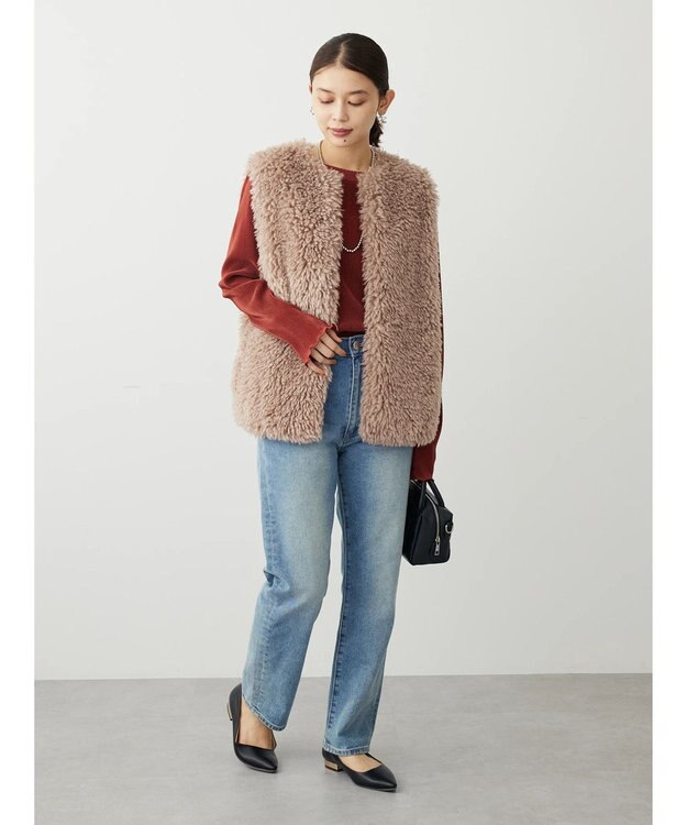 Green Parks ・ＥＬＥＮＣＡＲＥ　ＤＵＥ　シープファーベスト Beige