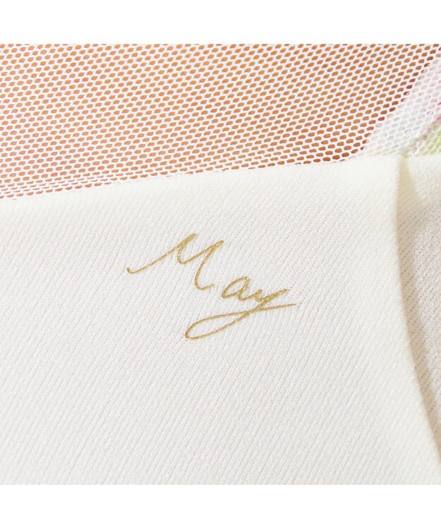 Chacott 【MAY NAGAHISA】キャップスリーブレオタード ホワイトプリント