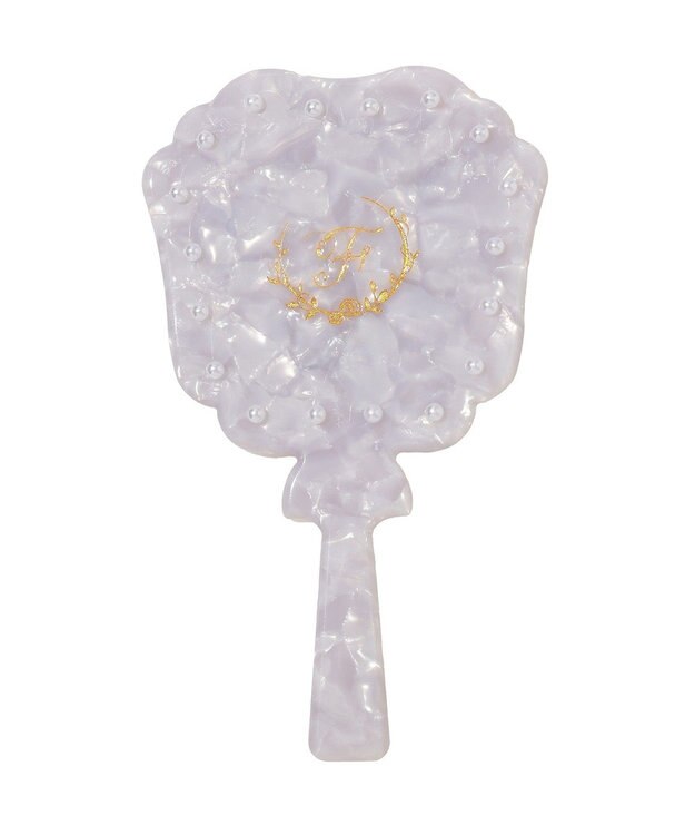 Maison de FLEUR パールFハンドミラー Grayish Blue