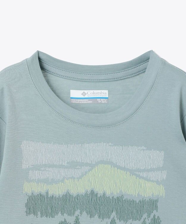 Columbia Columbia/ 【KIDS】ドブソンパスロングスリーブグラフィックTシャツ /コロンビア Crushed Blue、 Hillscape