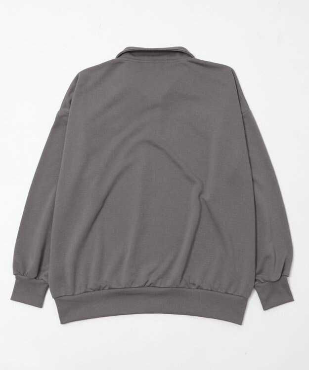 WEGO 【WEB限定/25年秋冬新作/ユニセックス着用ITEM】別注USPOLOハーフZIPPO スミクロ