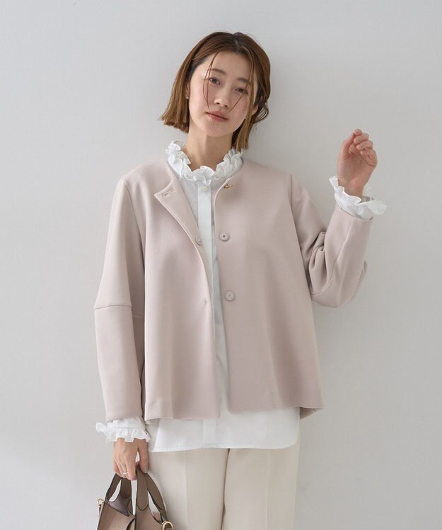 YECCA VECCA ダンボールニットジャケット Beige