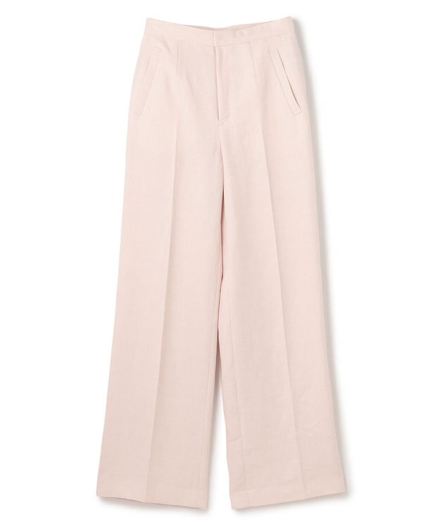 BEIGE， 【GISELe ６月号掲載】CRINUM / ストレートリネンパンツ Light Pink