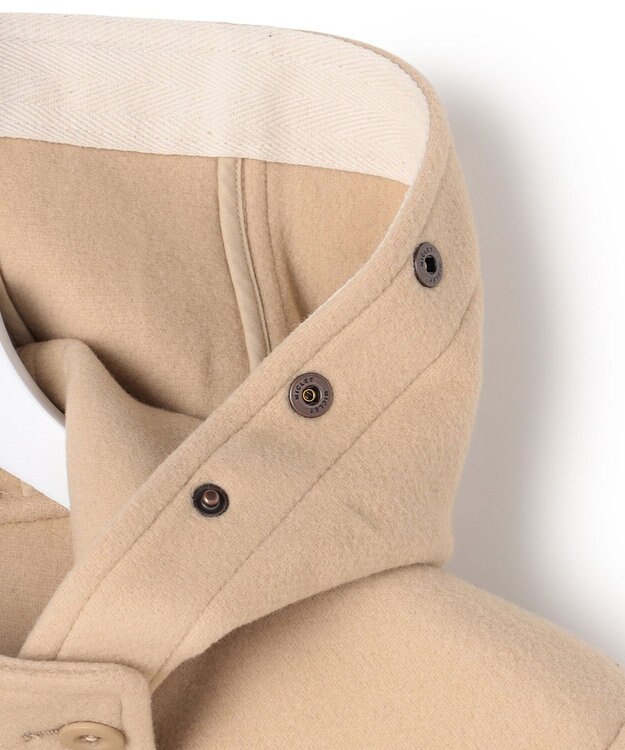 J.PRESS YORK STREET 【UNISEX】メルトン ダッフルコート ベージュ系