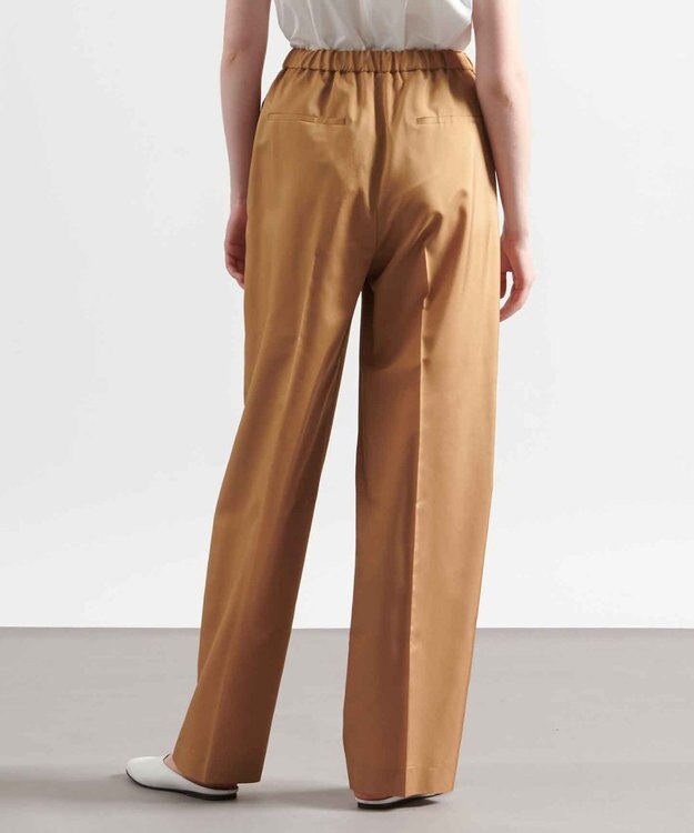 JOSEPH ビッグストライプ　キャロットトラウザーズ Beige