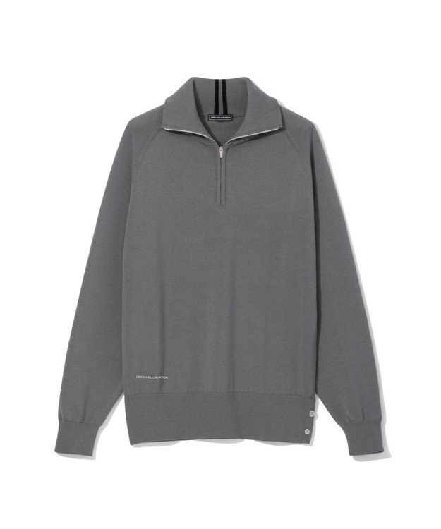 ZERO HALLIBURTON ハーフジップニット ZHG-W5A4a 85136 グレー
