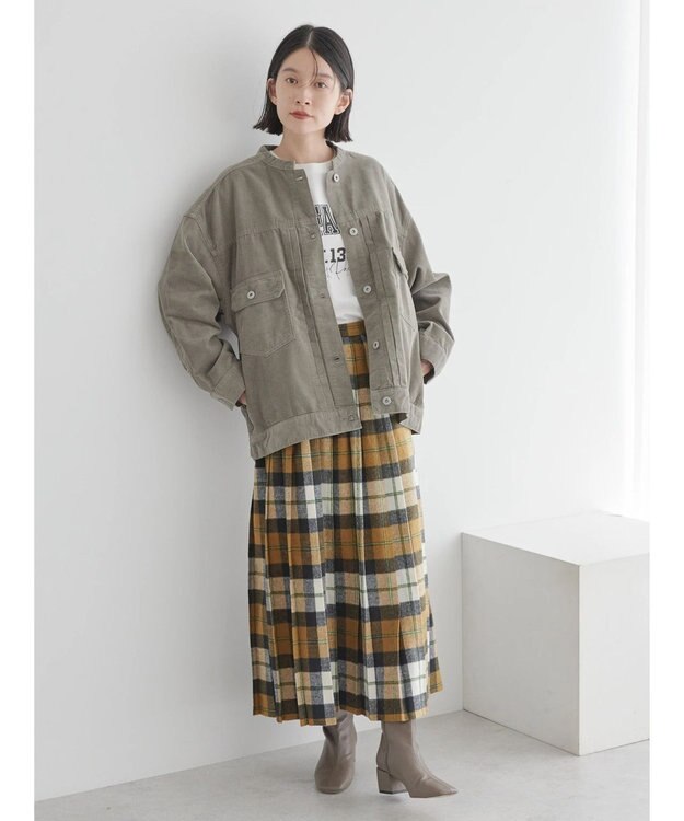 AMERICAN HOLIC コーデュロイジャケット Charcoal Gray