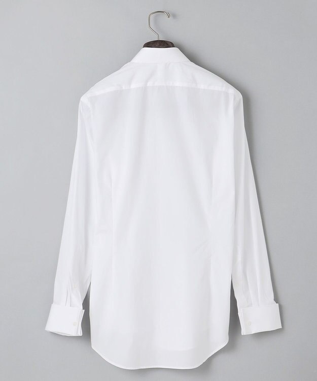 GOTAIRIKU 【WEAR BLACK】ウィングカラー比翼 ダブルカフス ドレスシャツ ホワイト系