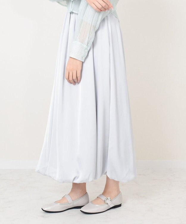 Bridget Birkin ＜3E＞【Bridget Birkin Walk】ビジューメリージェーンパンプス グレーエナメル