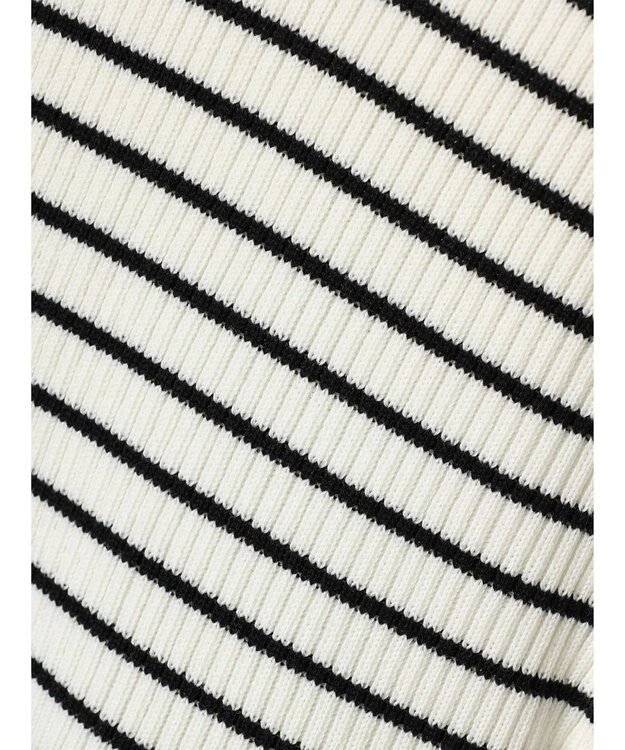 Green Parks ドッキングニットワンピース Black