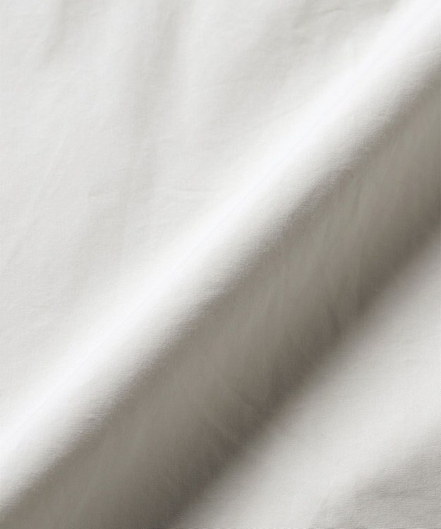 WHITE MAILS COTTON PAPER COMPACT POPLIN KAFTAN ドレス オフホワイト