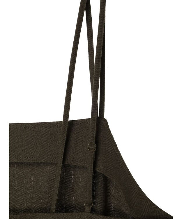 earth music&ecology ＳＥＴ２点ヘリンボーンベスト＋キャミドレ Black