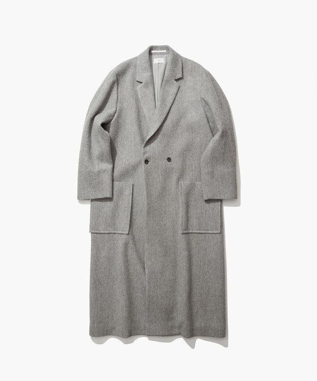 BABY ALPACA | ロングテーラードコート / ATON | ファッション通販