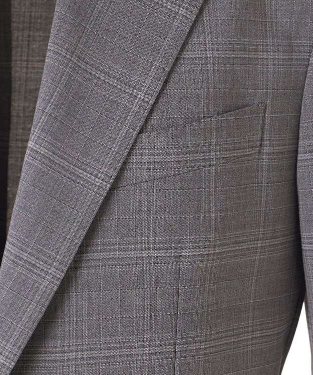 J.PRESS MEN 【WEB・一部店舗限定】ファンシ－チェック スーツ ライトグレー系4