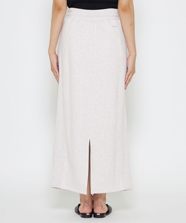 uncrave スウェット スカート（uncrave WHITE） ライトグレー