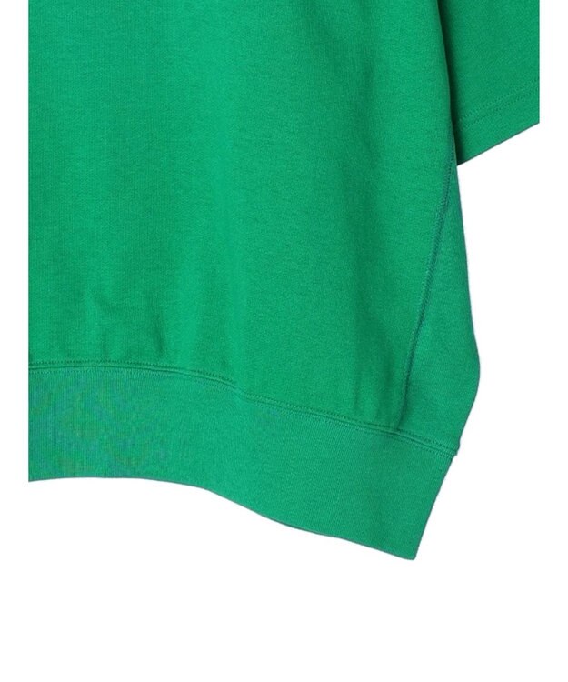 Green Parks コットンＵＳＡミニ裏毛七分袖トレＴＥＥ Green