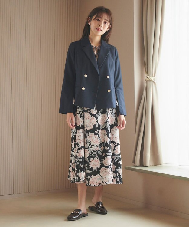 Feroux 2WAYテーラード ジャケット ネイビー系