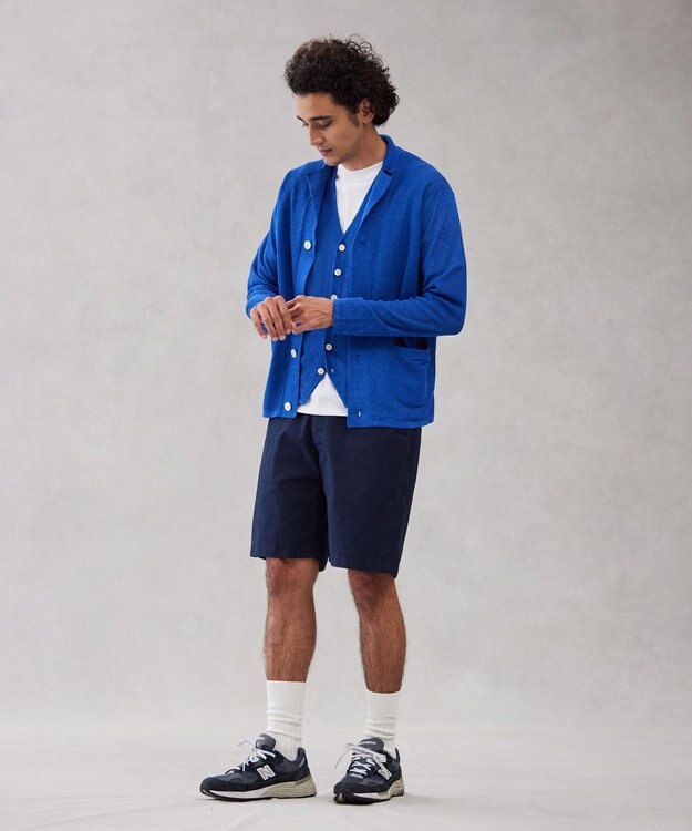 J.PRESS MEN カジュアルデイリーショーツ ネイビー系