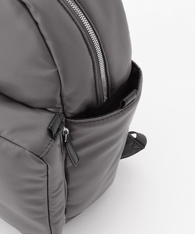 JOSEPH HOMME シンセティックソフトレザー　バックパック グレー系