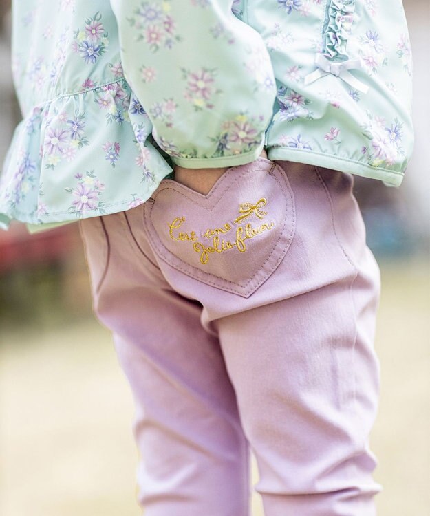 ANY KIDS 7days ドリームストレッチ パンツ ラベンダー