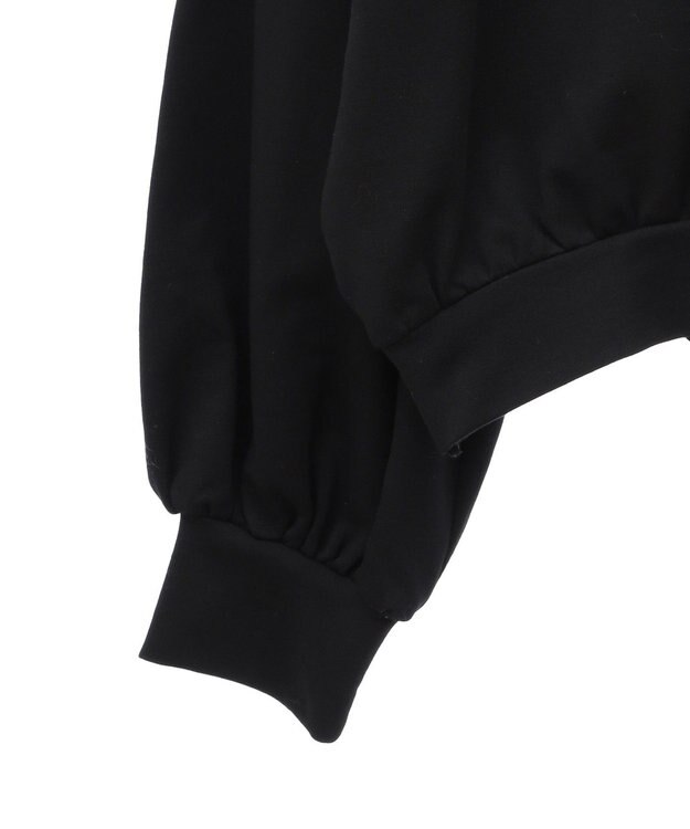 Green Parks ａ．バックレースアップスウェット Black